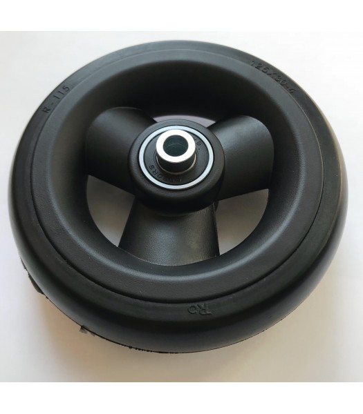 Kuschall 5  X 1 1/4 Inch Comfort Wheel Soft Roll Castor